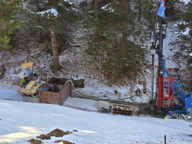 Baugrunduntersuchungen Umfahrung Leithen | Foto: Gemeinde Reith bei Seefeld