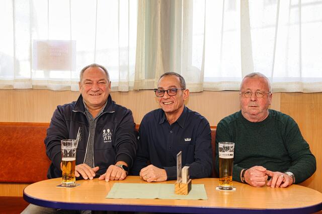 Artur Schrenk, Walid Hegazy und Gerhard Leibetseder. | Foto: Reischl
