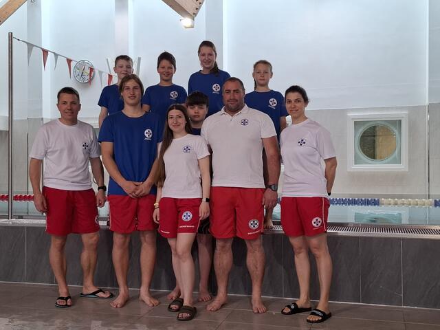 Das erfolgreiche Team aus Bischofshofen