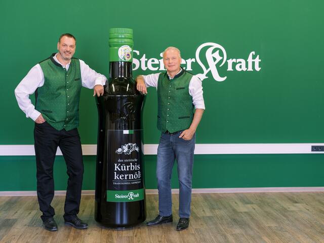 Schlagen Alarm: Steirerkraft-Vorstände Andreas Cretnik (l.) und Gerhard Merdonik | Foto: Alwera/Steirerkraft