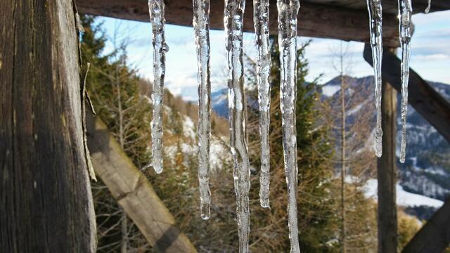 Rätsellösung - Bild 3 ... Eiszapfen | Foto: © Silvia Plischek