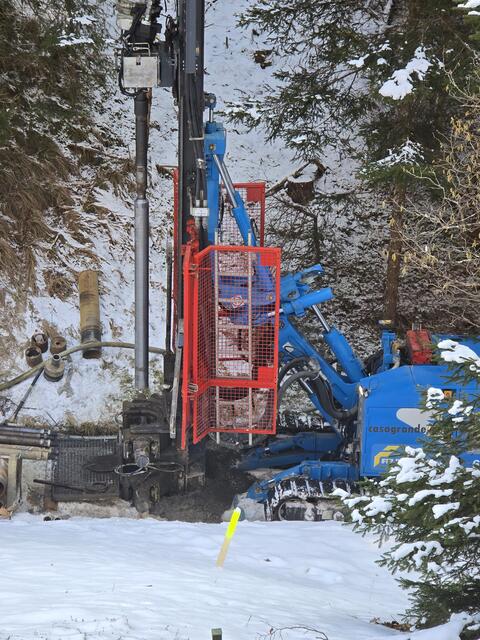 Baugrunduntersuchungen Umfahrung Leithen | Foto: Gemeinde Reith bei Seefeld
