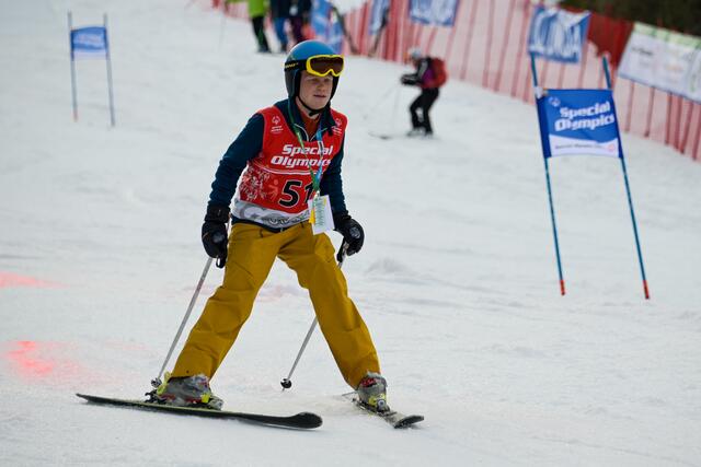 Luc Herrgott erreicht den siebten Platz. Zudem darf sich Luc Herrgott über den vierten Platz im Riesentorlauf freuen.  | Foto: Laufenböck