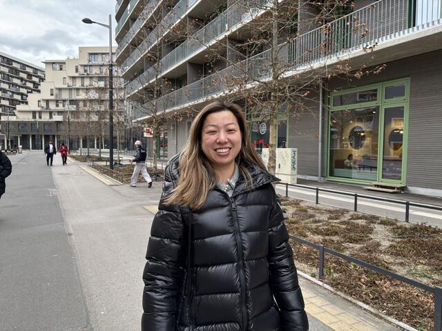 Im MeinBezirk-Interview spricht Neos-Spitzenkandidatin aus der Donaustadt Jing Hu über fehlende Infrastruktur und Pläne für Barrierefreiheit im Bezirk. | Foto: Luise Schmid/MeinBezirk