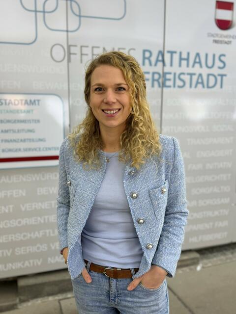 Nationalratsabgeordnete Johanna Jachs wird neue Vizebürgermeisterin in Freistadt und soll 2027 den Bürgermeistersessel für die VP zurückerobern, auf dem bereits ihr 2016 verstorbener Vater Christian Jachs saß. | Foto: ÖVP Freistadt