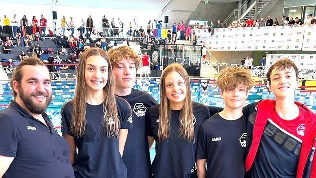 Erfolgreiches Schwimmteam des WSV St. Johann. | Foto: WSV