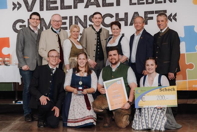 Dank dem Projekt "Fragnerlandl view - ein Ort mit Weitblick" erhielt die Landjugend Fragnerland Gold | Foto: Landjugend NÖ/Sophie Balber
