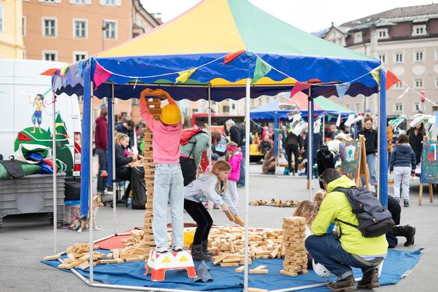 Beim großen Umweltfest am Marktplatz steht Spiel und Spaß am Programm. | Foto: Alena Klinger