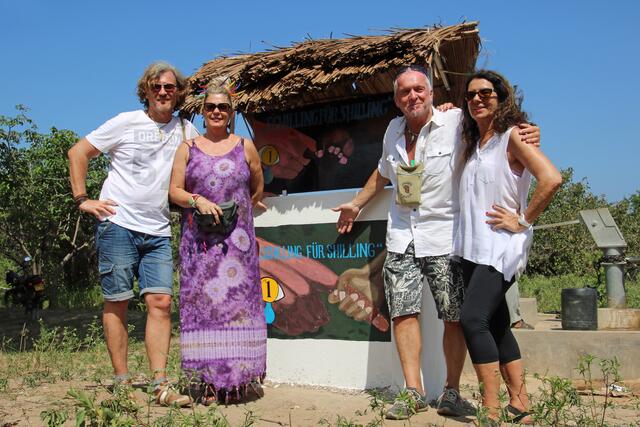 Eröffnung eines Trinkwasserbrunnens. | Foto: Schilling für Shilling