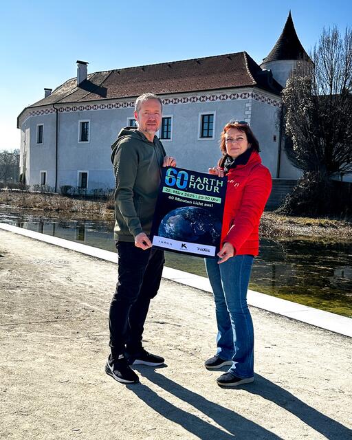 Stadtmarketing Traun Geschäftsführer Andreas Protil und Kulturpark Traun Geschäftsführerin Brigitte Brunner.
 | Foto: Stadtmarketing Traun