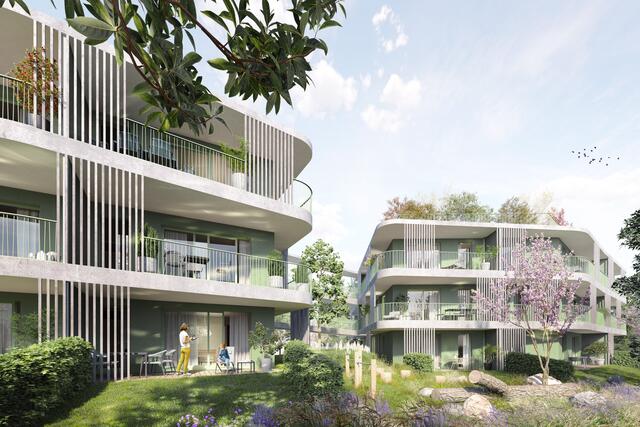 Exklusivität, Hochwertigkeit, viel Freifläche, viel Grün - das Top-Projekt "The Roof" vereint modernen, urbanen Lifestyle mit grüner Erholung und Individualität. | Foto: Bednarzek & Schnitzer Immobilien