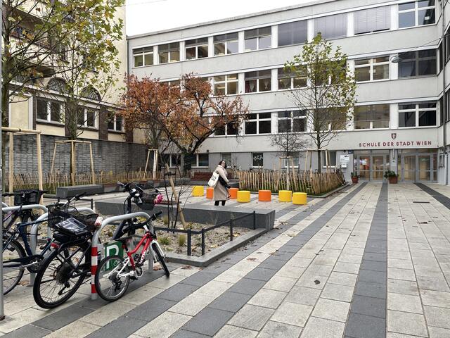 Der Hort siedelte in die Volksschule Pfeilgasse.  | Foto: Tobias Schmitzberger
