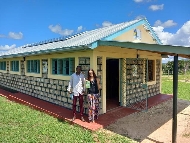 Errichtete Klinik des Partnervereins "Rhein Valleys Hospital". | Foto: Schilling für Shilling