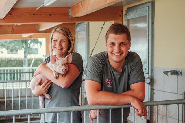 Lisa und Sebastian Zanker von Jahner's Spanferkel ist Wertschätzung wichtig. | Foto: Jahner's Spanferkel