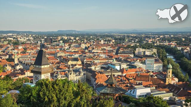 Nur in der Landeshauptstadt wurde heute nicht gewählt - die nächste Gemeinderatswahl in Graz findet erst wieder im Jahr 2026 statt.  | Foto: pixabay/Niederwimmer