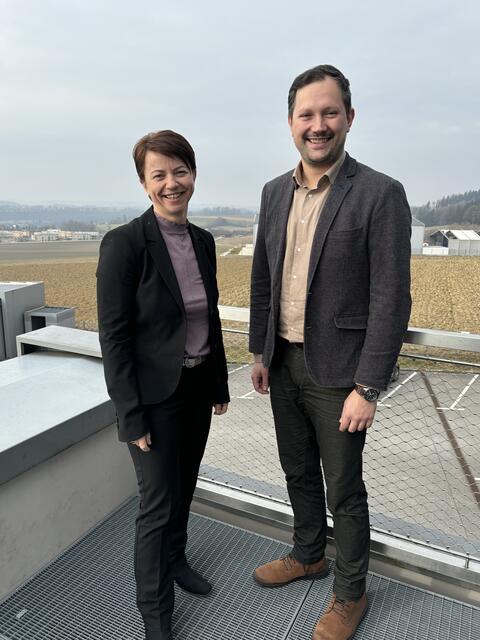 Gabriele Hebesberger übergibt das Zepter an Daniel Rogl. | Foto: kai