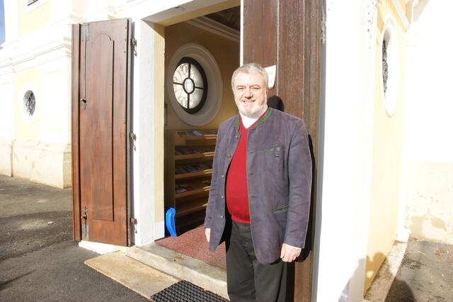 Pfarrer Josef Pichler begeistert mit seinen Erzählungen! | Foto: MeinBezirk-Archiv