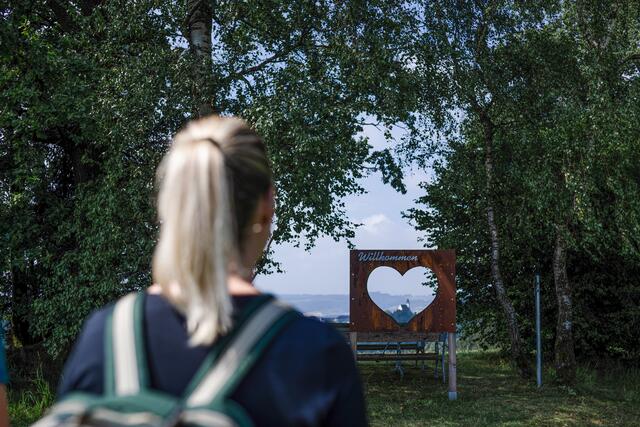 Auf der Weiserhöhe in Bad Kreuzen. | Foto: Tourismusverband Donau OÖ/Sintwerk GmbH