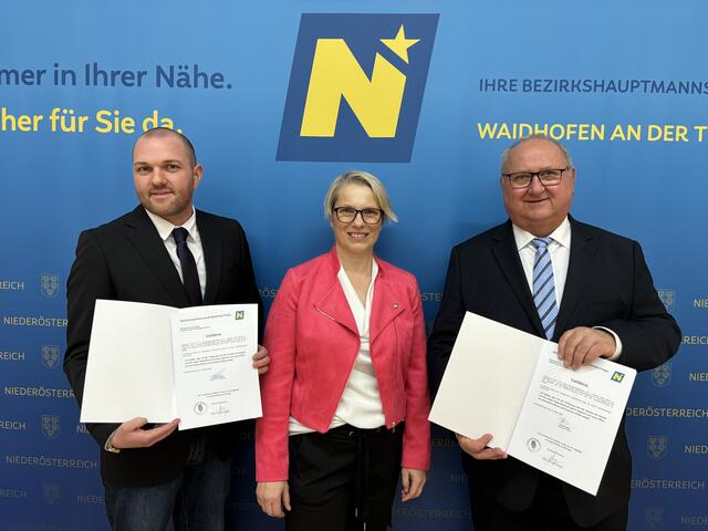Sebastian Sagaster, Manuela Herzog und Manfred Wühl | Foto: Daniel Schmidt