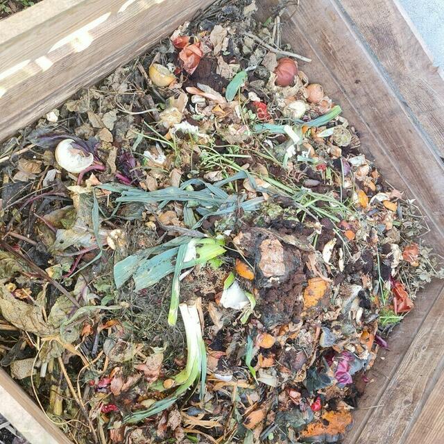 Kompost vom eigenen Haufen verbessert den Boden. | Foto: Tauschkreis Baden