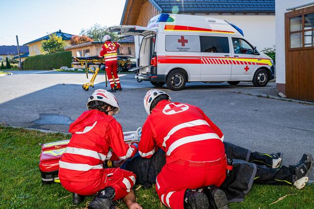 Symbolfoto. Übungen stehen bei den Blaulichtorganisationen an der Tagesordnung. | Foto: RK OÖ