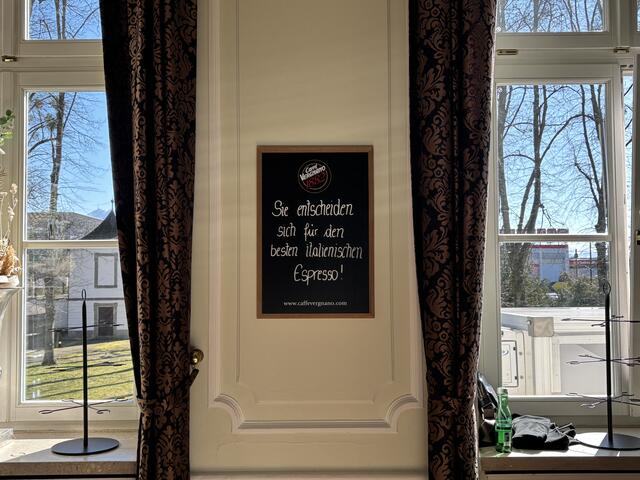 Am Coffè Vergnano Day im Schloss Kleßheim. | Foto: Simon Haslauer