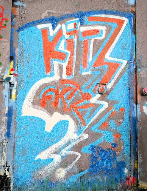 Auch die Mitglieder vom Verein Kitzbühel Aktiv haben ihre künstlerischen Spuren in der Mural Harbor Gallery, im Hafen von Linz, hinterlassen. | Foto: Künstlerin Doris Bergmann