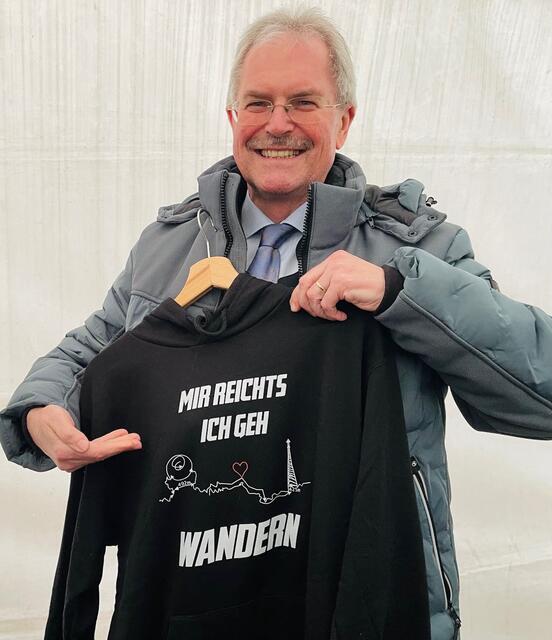 Karl Wilfing ließ sich das Event nicht entgehen. | Foto: Schultes