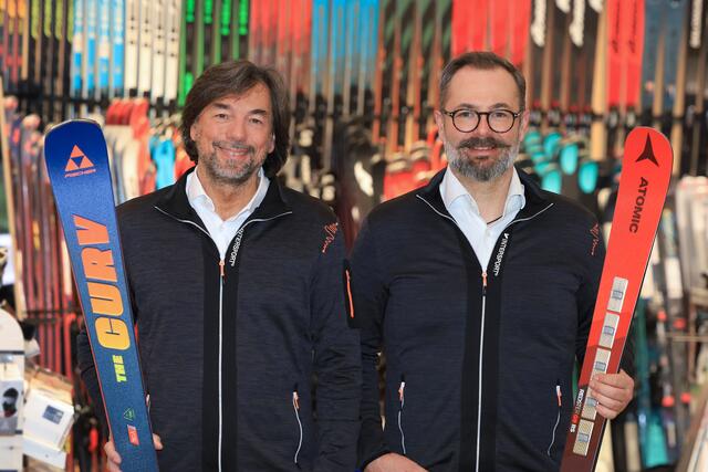 V. l.: Geschäftsführer Franz Koll und Marketingleiter Johannes Kastenhuber. | Foto: Intersport Austria