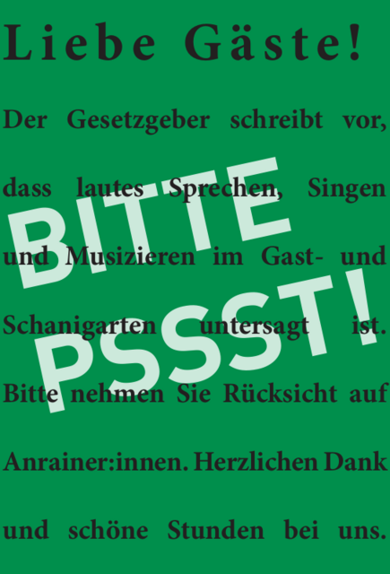 Dieses Schild ist laut Wirtschaftskammer Wien für die Gastronomie verpflichtend. | Foto: Wirtschaftskammer Wien