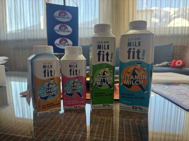 Die neuen "Milkfit"-Produkte der Kärntnermilch | Foto: MeinBezirk.at
