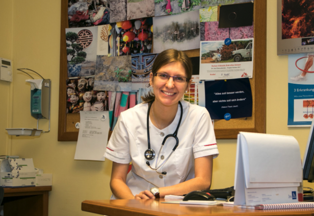 Beate Sabitzer hat ihre Praxis am Hauptplatz in St. Veit. | Foto: Privat