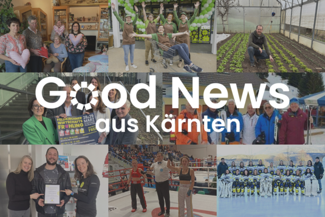 "Good News" aus Kärnten. | Foto: CollageCanva