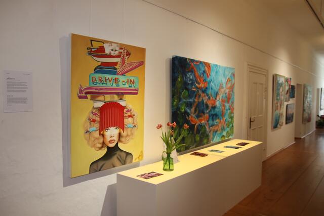 Bildnerische Kunst ist im Mozarthaus ebenso großes Thema.