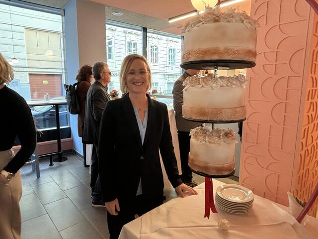 Bezirksvorsteherin Lea Halbwidl (SPÖ). | Foto: Nathanael Peterlini/MeinBezirk