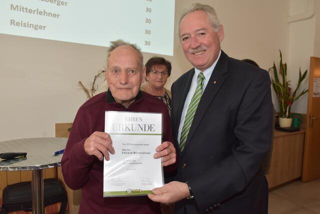 Jahreshauptversammlung Seniorenbund Pabneukirchen 2025 im GH Samböck. | Foto: Robert Zinterhof