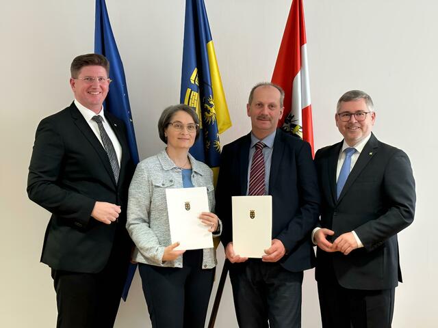 Großschönau: Bürgermeisterin Elisabeth Wachter (ÖVP), Vizebürgermeister Martin Hackl (ÖVP) | Foto: Pilz