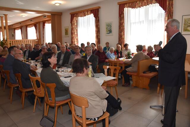 Jahreshauptversammlung Seniorenbund Pabneukirchen 2025 im GH Samböck. | Foto: Robert Zinterhof