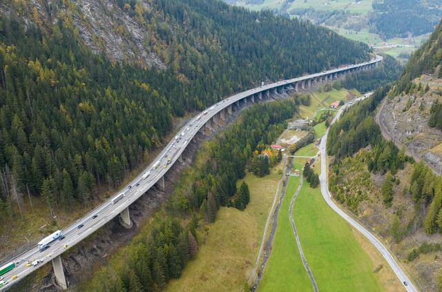 Die ASFINAG zieht ein erstes, durch und durch positives Resümee zum Maßnahmenpaket den Neubau der Luegbrücke betreffend. | Foto: zeitungsfoto.at