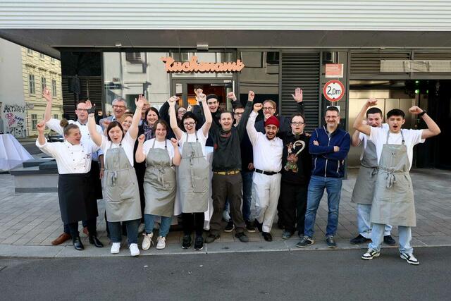Das inklusive Café "Kuchenamt" wurde offiziell eröffnet. | Foto: Stadt Wien/Martin Votava