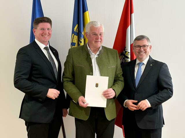 Großdietmanns: Bürgermeister Erhart Weißenböck (ÖVP) | Foto: Pilz