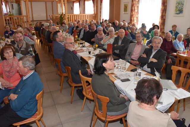 Jahreshauptversammlung Seniorenbund Pabneukirchen 2025 im GH Samböck. | Foto: Robert Zinterhof