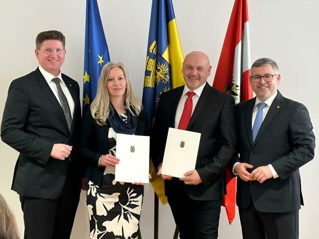 Heidenreichstein: Bürgermeisterin Alexandra Weber (SPÖ), Vizebürgermeister Michael Christoph (SPÖ) | Foto: Pilz