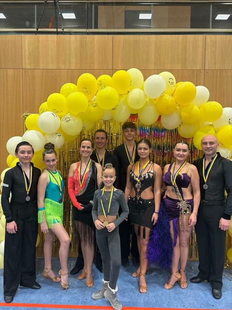 Das Team der Sportunion Deutsch-Wagram, Sektion Tanz. | Foto: Valeria Salustio