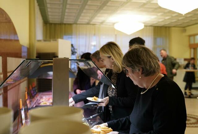 Beim Infoabend des Teams Wiednermichl in den Stadtsälen war Genießen angesagt. | Foto: J. Reicher/Stadtgemeinde Voitsberg