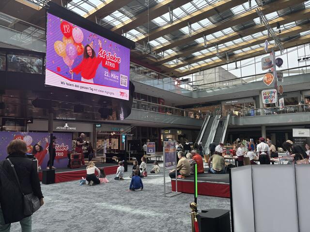 Das ATRIO feierte heute seinen 18. Geburtstag. | Foto: MeinBezirk.at