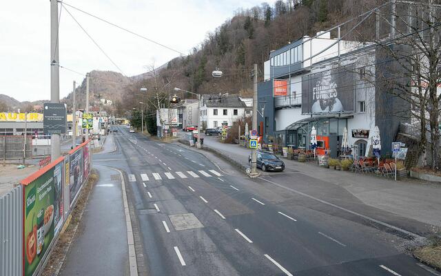 Die Sanierung des Hohen Wegs wird auf einer Länge von rund 640 Metern saniert.  | Foto: Stadt Salzburg/ Alexander Killer