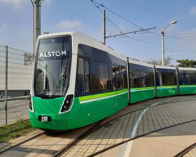 Neue lange Alstom-Straßenbahnen für Graz: 16 weitere Modelle geplant. | Foto: Alstom