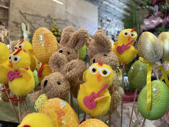 Am Ostermarkt in Floridsdorf gibt es auch ein Programm für die Kleinsten. So wird der Marktbesuch nicht langweilig, während die Eltern oder andere Verwandte die perfekte Osterdekoration für das Familienfest suchen. | Foto: Hasler