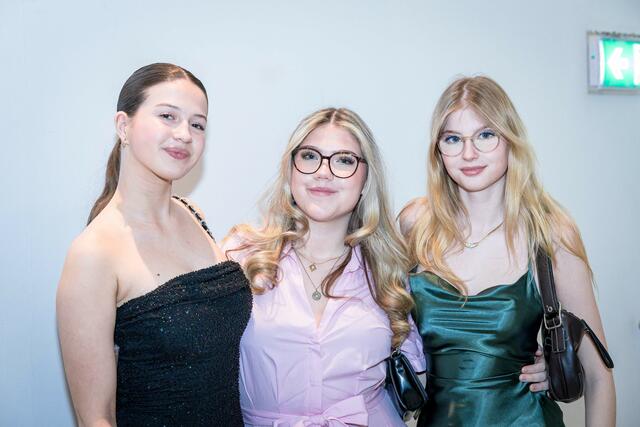Waren begeistert: Stella, Johanna und Kathi aus der dritten Klasse.